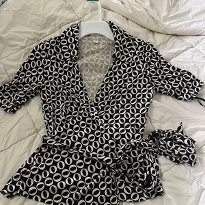 Diane vpn Furstenburg wrap Top